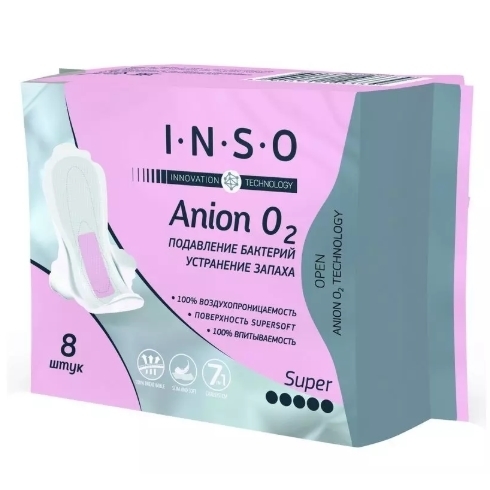 INSO Anion O2 прокладки super 8 шт (48)